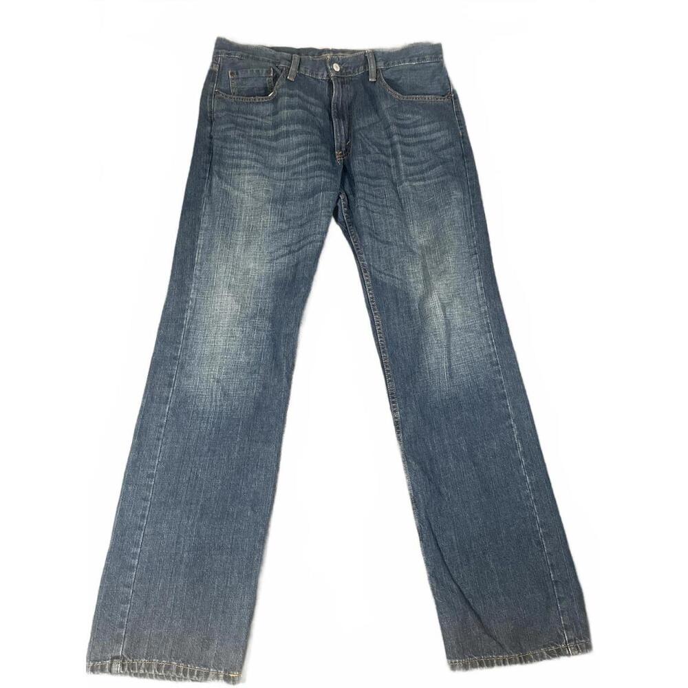 Levi 559 Relaxed Straight 36x34 Men's Blue Denim Jeans